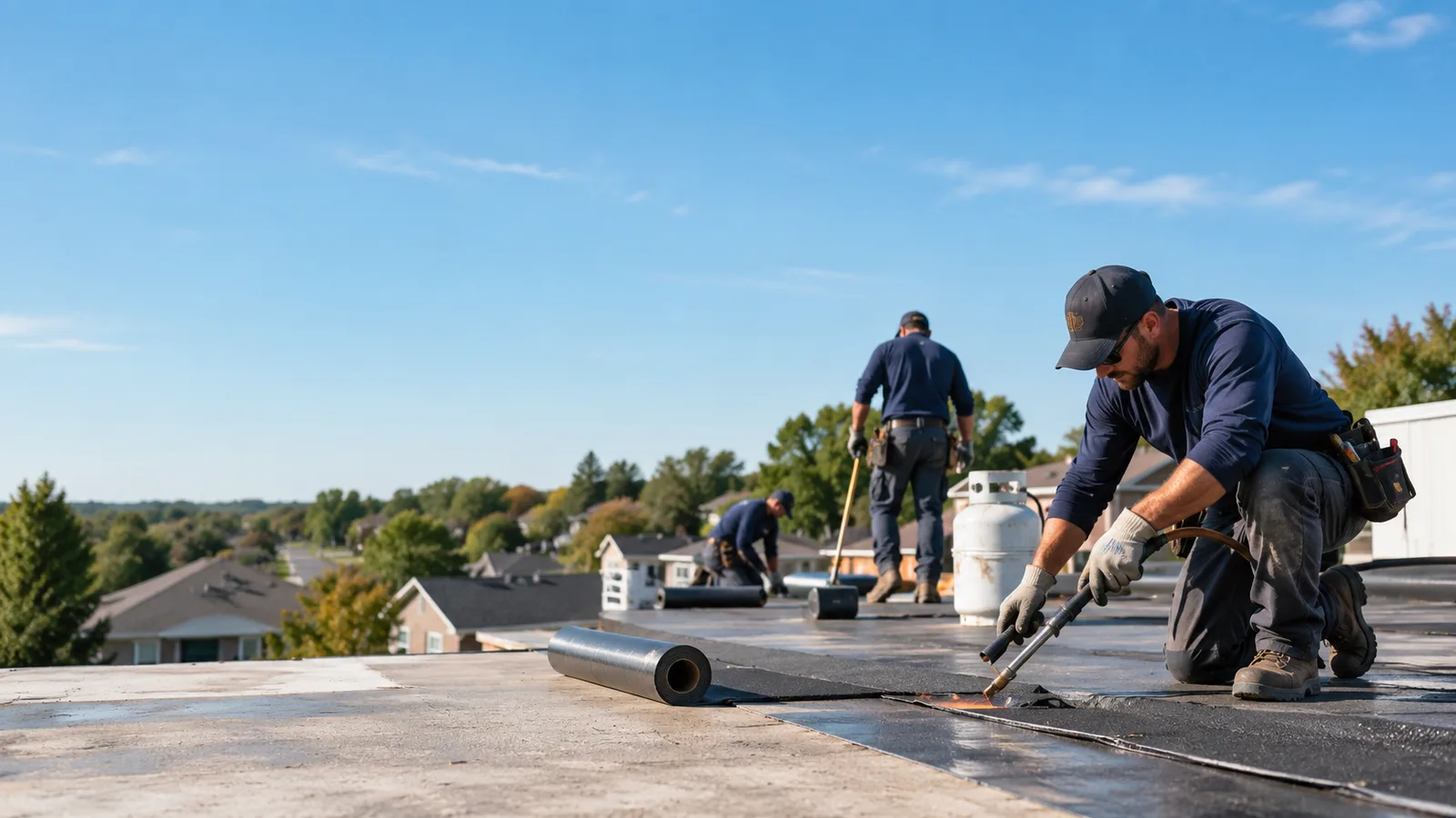 Flat Roof Leak Repair providers in Cascilla, MS